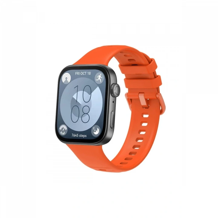 BFS  Huawei Watch Fit 3 Klasik Kordon - Turuncu