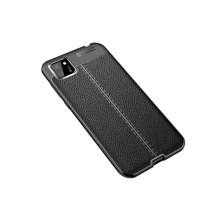 BFS  Huawei Y5P Kılıf Auto Focus Kapak - Siyah