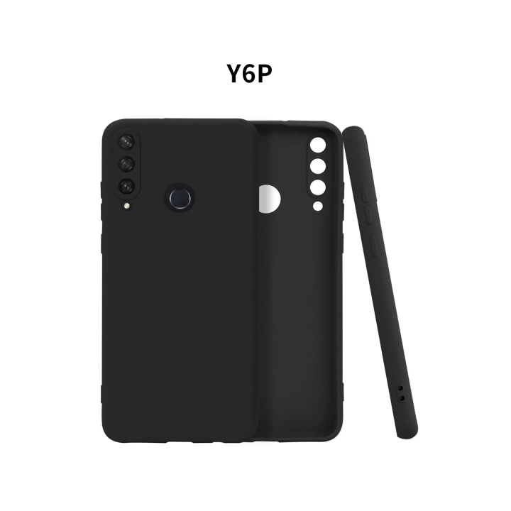 BFS  Huawei Y6P Kılıf First Silikon - Siyah
