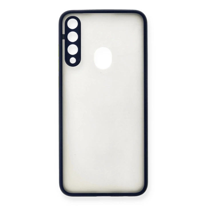 BFS  Huawei Y6P Kılıf Montreal Silikon Kapak - Lacivert