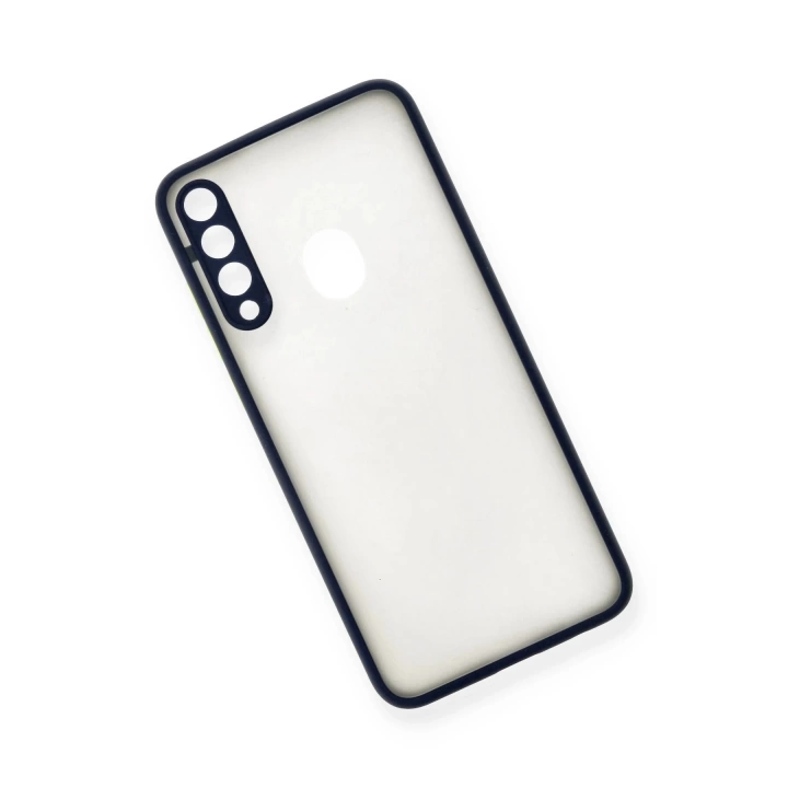 BFS  Huawei Y6P Kılıf Montreal Silikon Kapak - Lacivert