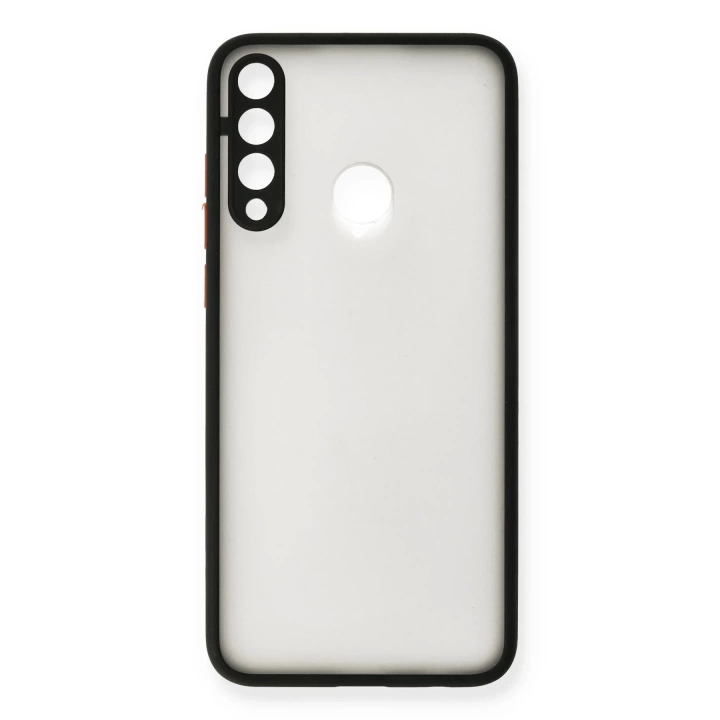 BFS  Huawei Y6P Kılıf Montreal Silikon Kapak - Siyah