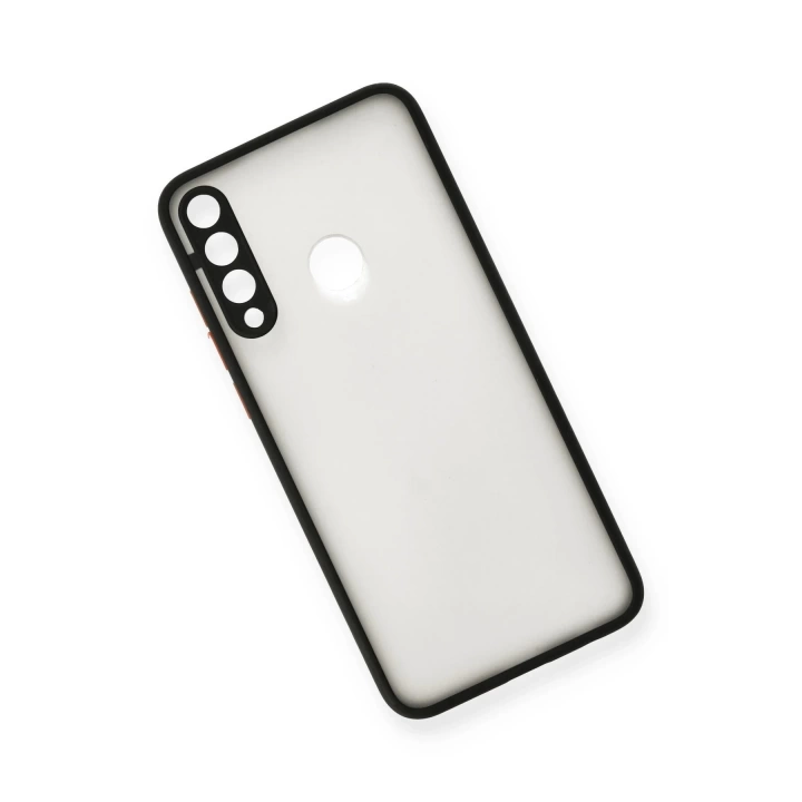 BFS  Huawei Y6P Kılıf Montreal Silikon Kapak - Siyah