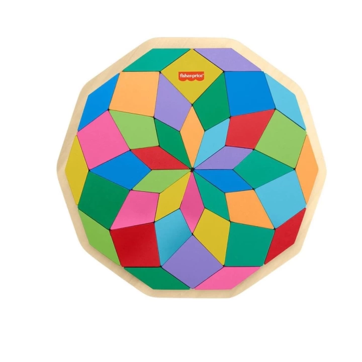 BFS   HXT94 Fisher-Price Ahşap Mandala Yapboz