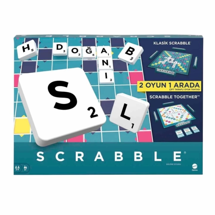BFS   HXV98 Scrabble Orijinal İkisi Bir Arada Türkçe