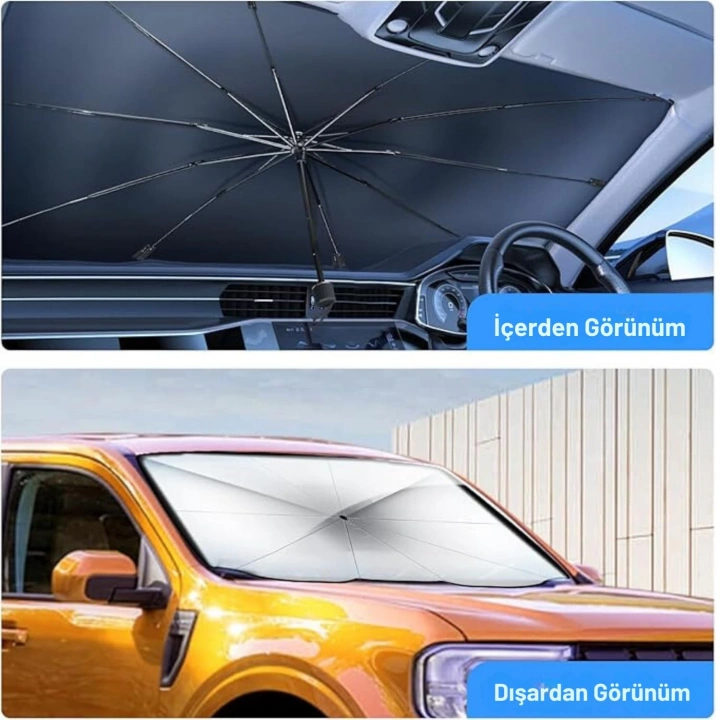 BFS Hyundai i30, Ford Fiesta, Seat Ibiza, Renault Clio, Dacia Duster Uyumlu Oto Şemsiye