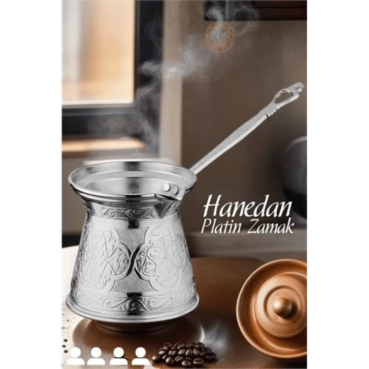 BFS İndüksiyon Tabanlı Platin Cezve Hanedan 4 Kişilik