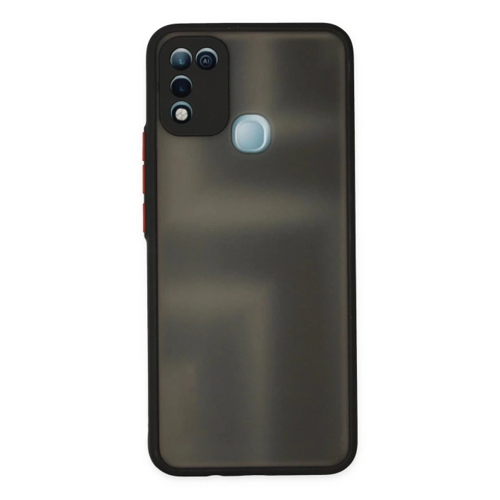BFS  İnfinix Hot 10 Play Kılıf Montreal Silikon Kapak - Siyah