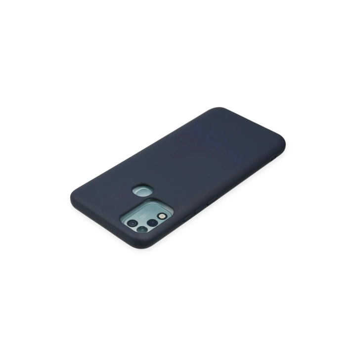 BFS  İnfinix Hot 10 Play Kılıf Nano içi Kadife Silikon - Lacivert