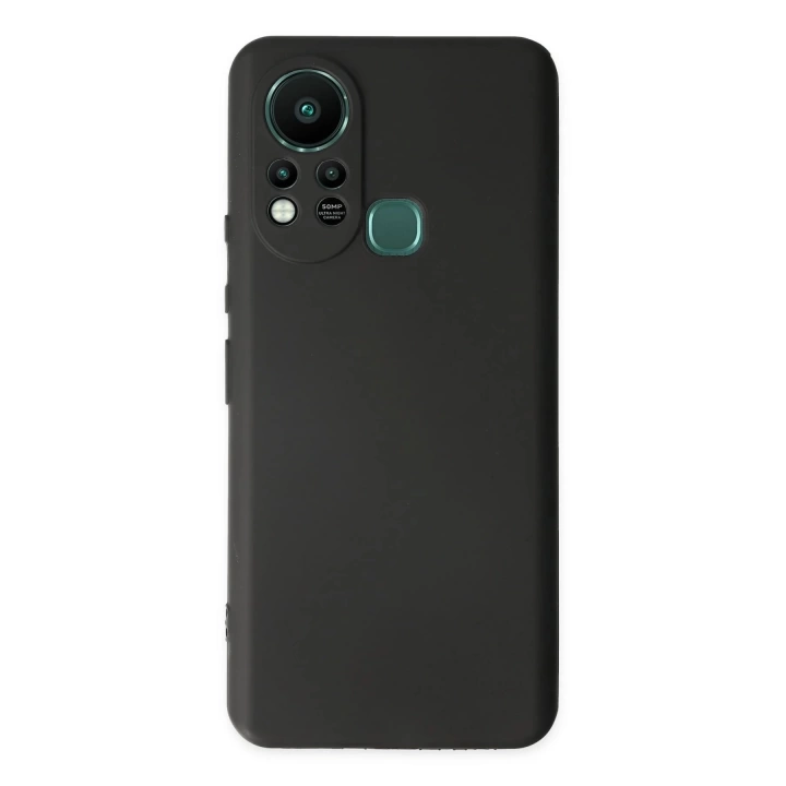 BFS  İnfinix Hot 11s Kılıf First Silikon - Siyah