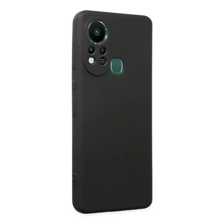 BFS  İnfinix Hot 11s Kılıf First Silikon - Siyah