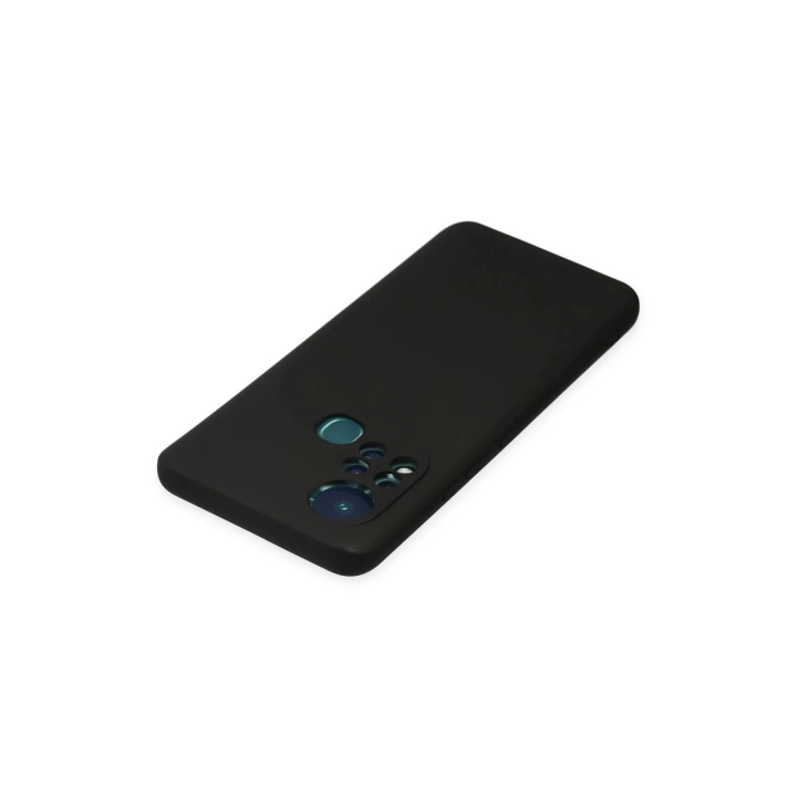 BFS  İnfinix Hot 11s Kılıf Nano içi Kadife Silikon - Siyah