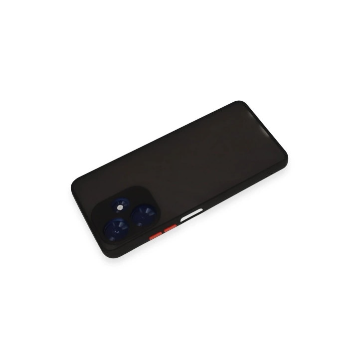BFS  İnfinix Hot 30 4G Kılıf Montreal Silikon Kapak - Siyah