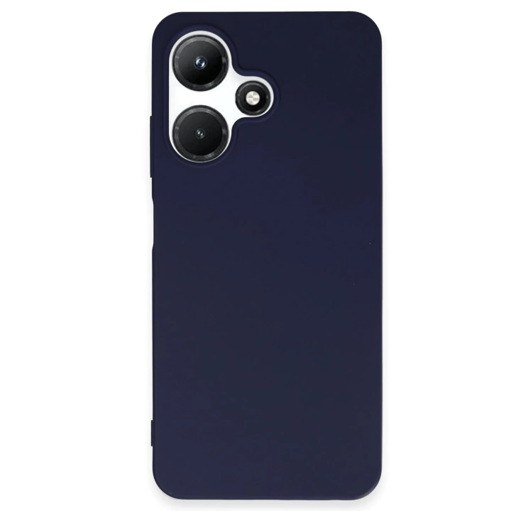 BFS  İnfinix Hot 30i Kılıf First Silikon - Lacivert