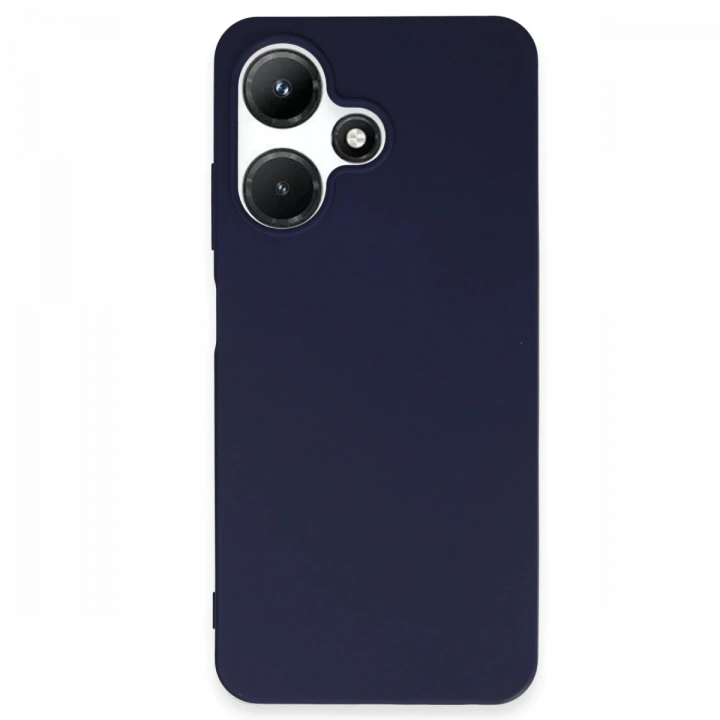 BFS  İnfinix Hot 30i Kılıf First Silikon - Lacivert