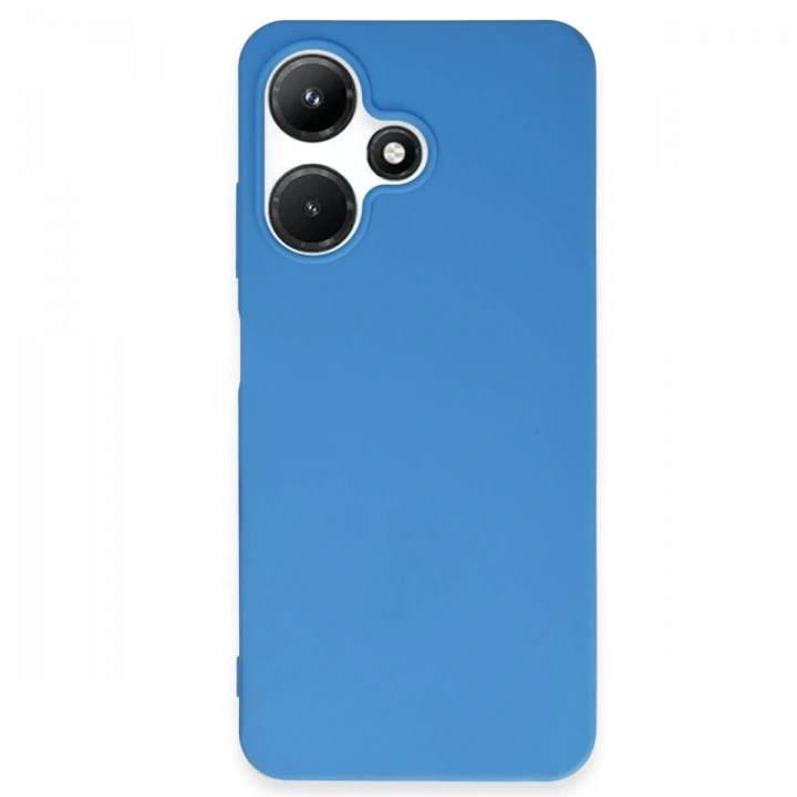 BFS  İnfinix Hot 30i Kılıf First Silikon - Mavi