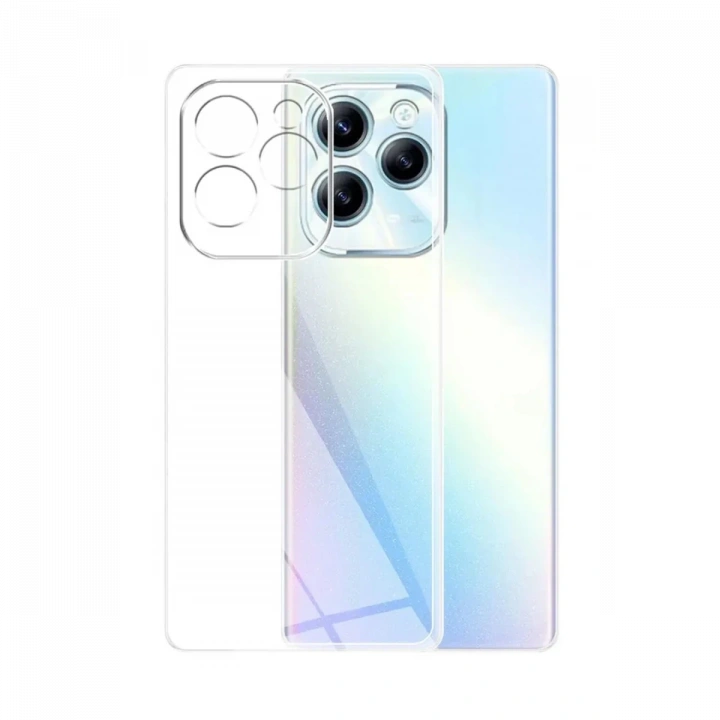 BFS  İnfinix Hot 40i Kılıf Lüx Şeffaf Silikon