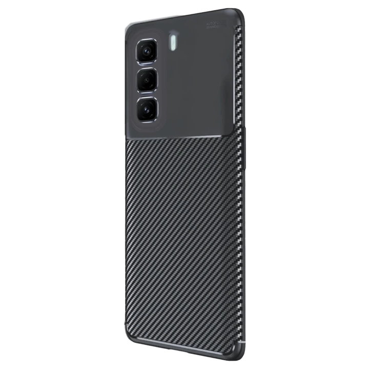 BFS  İnfinix Hot 50 Pro Plus 4G Auto Focus Karbon Kapak - Siyah