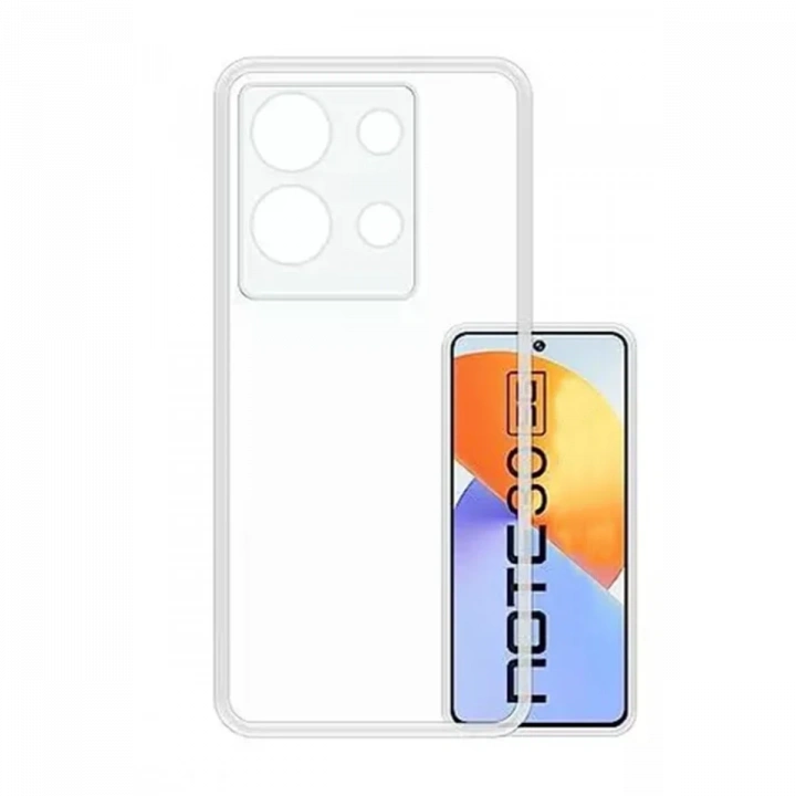 BFS  İnfinix Note 30 Kılıf Lüx Şeffaf Silikon