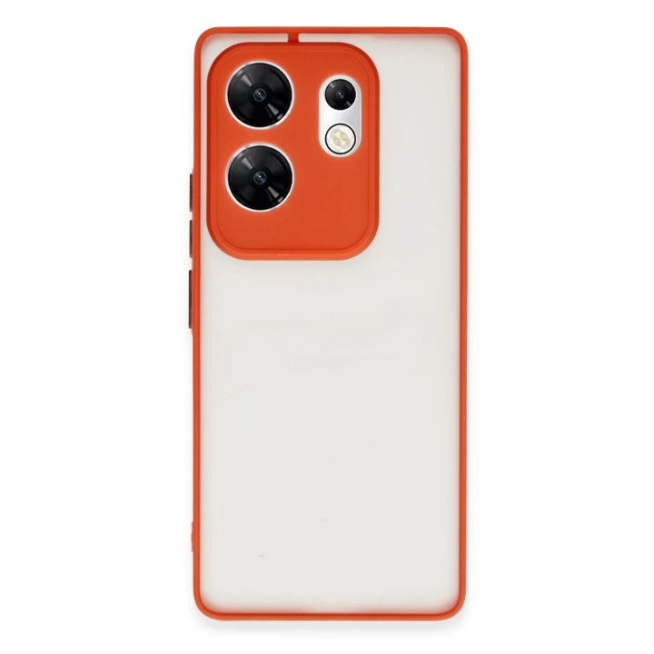 BFS  İnfinix Zero 30 4G Kılıf Montreal Silikon Kapak - Kırmızı