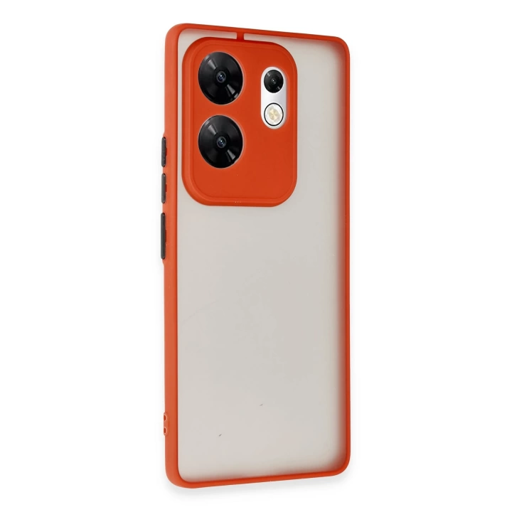 BFS  İnfinix Zero 30 4G Kılıf Montreal Silikon Kapak - Kırmızı