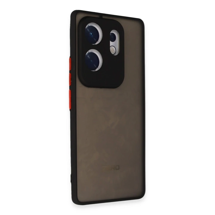 BFS  İnfinix Zero 30 4G Kılıf Montreal Silikon Kapak - Siyah