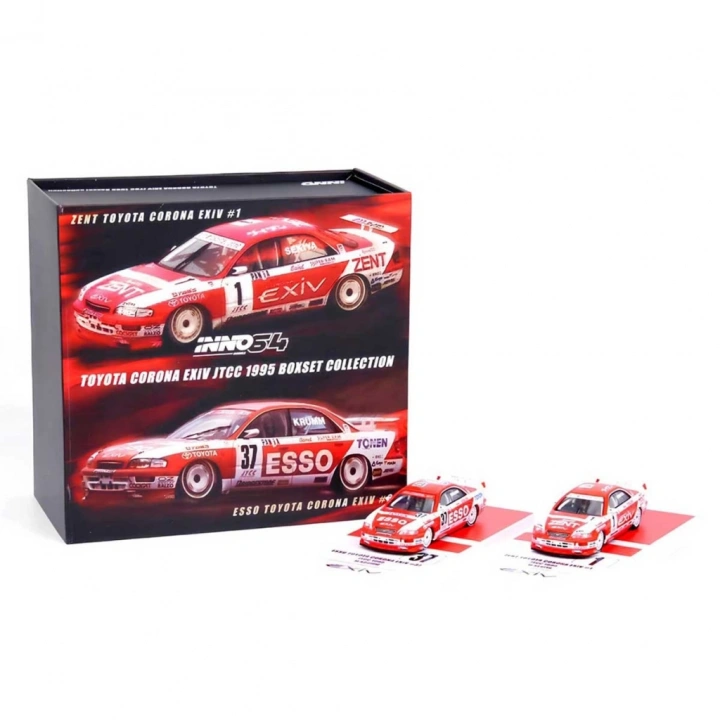 BFS   Inno 1:64 Toyota Corona ExiV JTCC 1995 Boxset Collection