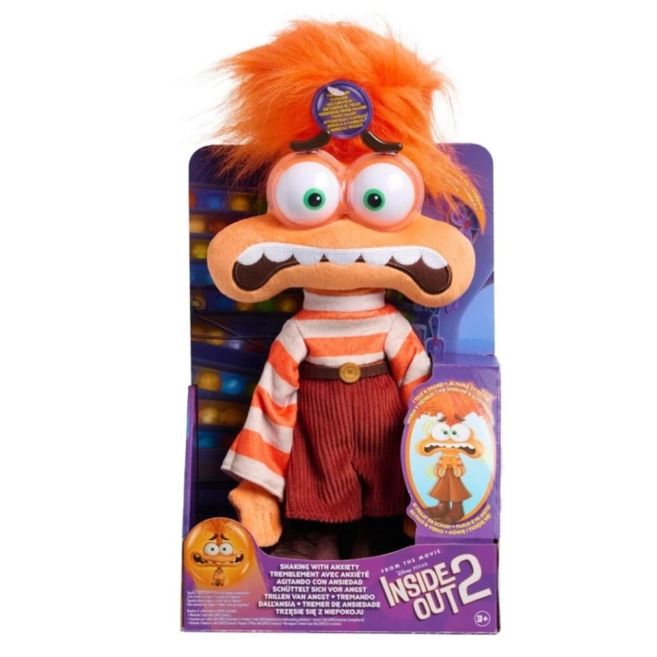 BFS   Inside Out 2 Endişe Sesli Hareketli Peluş