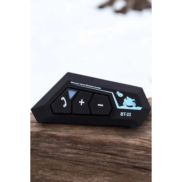 BFS İnterkom Intercom Kask Kulaklık Bt22 Bluetooth Motosiklet Kulaklık 5.0 Bluetooth