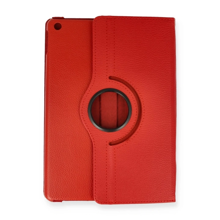 BFS iPad 10.2 (7.nesil) Kılıf 360 Tablet Deri Kılıf - Kırmızı