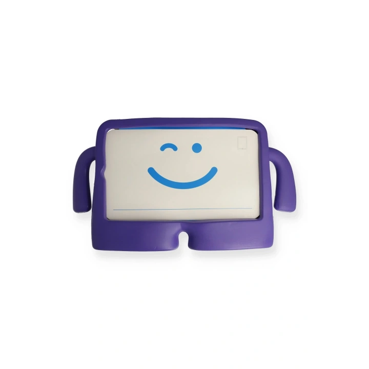 BFS  iPad 10.2 (7.nesil) Kılıf Karakter Tablet Silikon - Mor