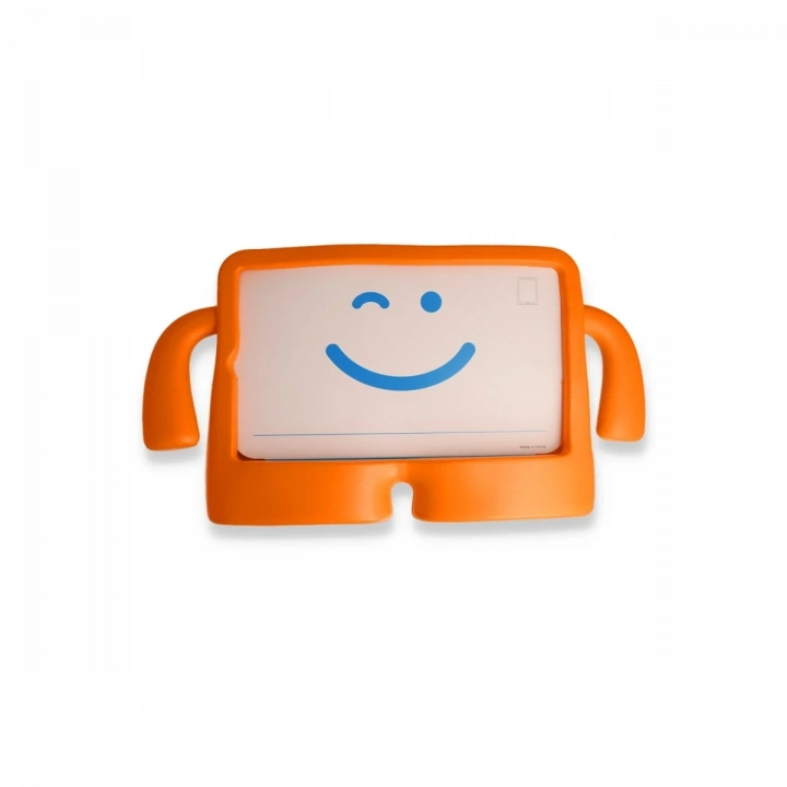 BFS  iPad 10.2 (7.nesil) Kılıf Karakter Tablet Silikon - Turuncu