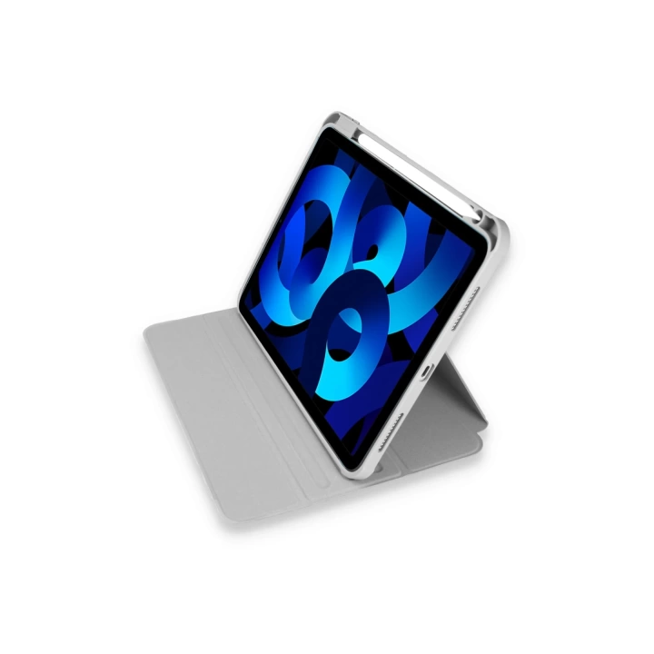 BFS  iPad 10.2 (7.nesil) Kılıf Starling 360 Kalemlikli Tablet Kılıf - Gri