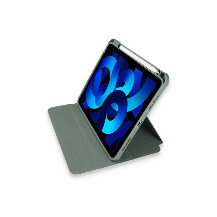 BFS  iPad 10.2 (7.nesil) Kılıf Starling 360 Kalemlikli Tablet Kılıf - Koyu Yeşil