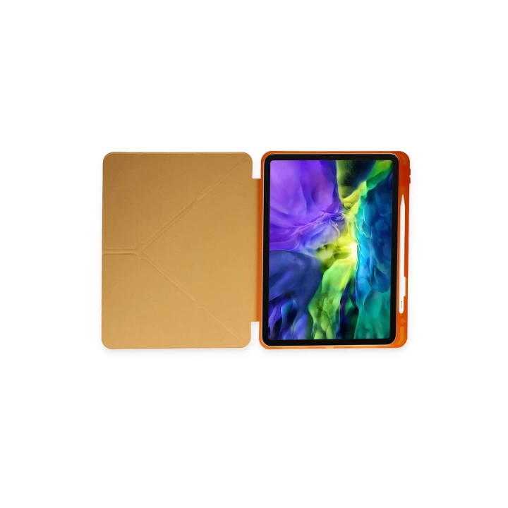 BFS iPad 10.2 (8.nesil) Kılıf Kalemlikli Mars Tablet Kılıfı - Sarı