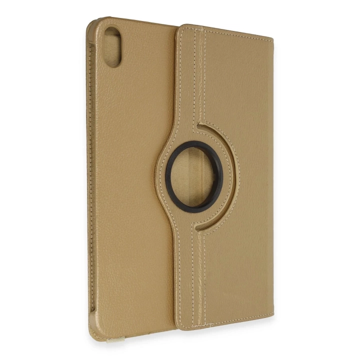 BFS  iPad 2022 10.9 (10.nesil) Kılıf 360 Tablet Deri Kılıf - Gold
