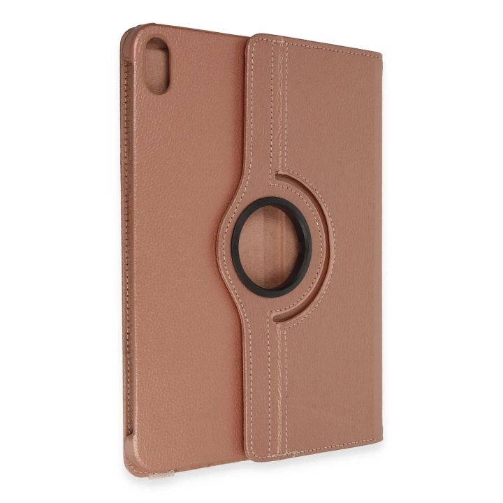 BFS  iPad 2022 10.9 (10.nesil) Kılıf 360 Tablet Deri Kılıf - Rose Gold