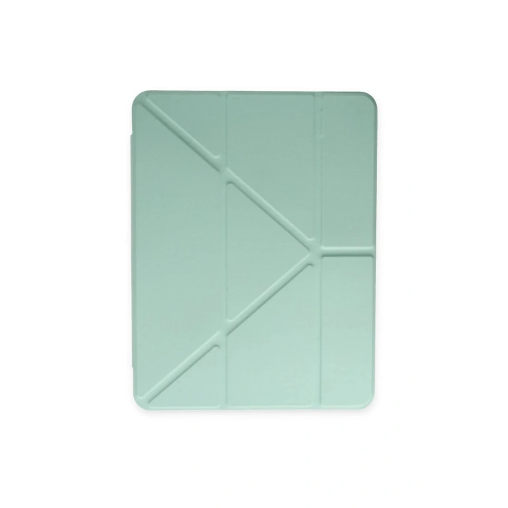 BFS iPad 2022 10.9 (10.nesil) Kılıf Kalemlikli Mars Tablet Kılıfı - Açık Yeşil