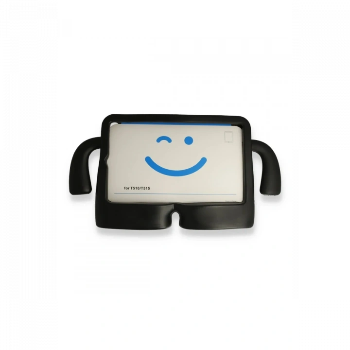 BFS  iPad 2022 10.9 (10.nesil) Kılıf Karakter Tablet Silikon - Siyah