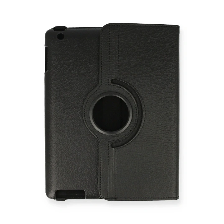 BFS  iPad 4 9.7 Kılıf 360 Tablet Deri Kılıf - Siyah