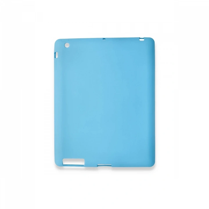 BFS  iPad 4 9.7 Kılıf Evo Tablet Silikon - Mavi