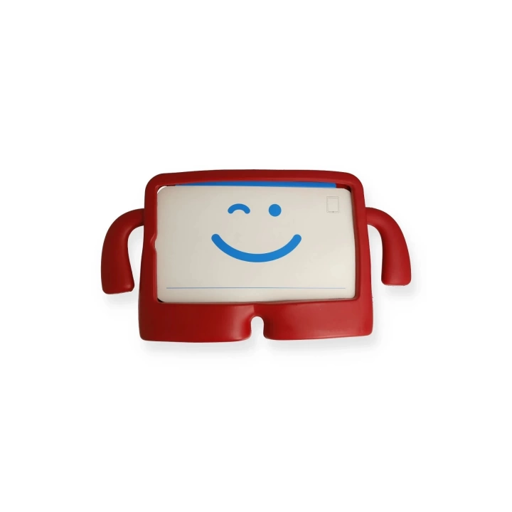 BFS  iPad 4 9.7 Kılıf Karakter Tablet Silikon - Kırmızı