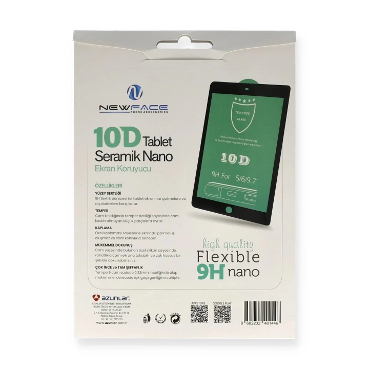 BFS  iPad 4 9.7 Tablet 10D Seramik Nano