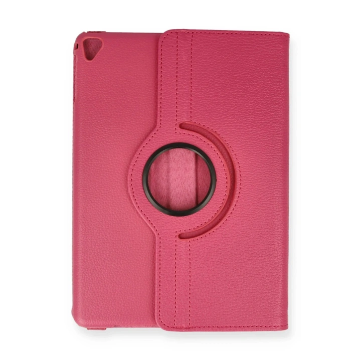 BFS  iPad 9.7 (2018) Kılıf 360 Tablet Deri Kılıf - Pembe