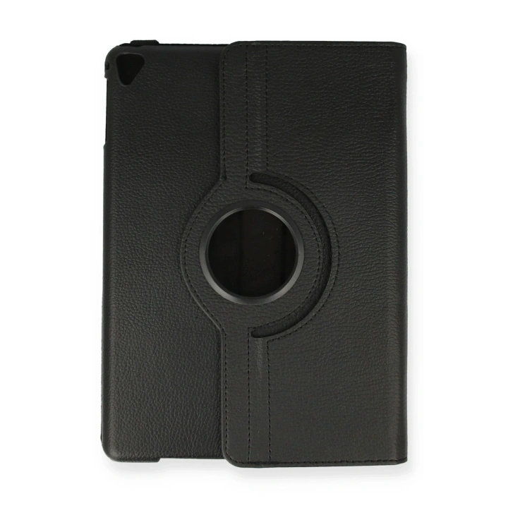 BFS  iPad 9.7 (2018) Kılıf 360 Tablet Deri Kılıf - Siyah
