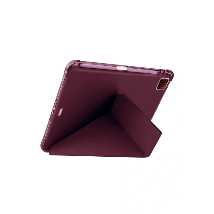 BFS iPad Air 13 (2024) Kılıf Kalemlikli Mars Tablet Kılıfı - Mor