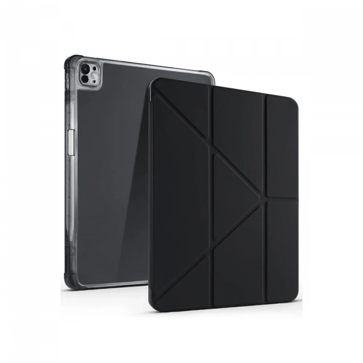 BFS  iPad Air 13 (2024) Kılıf Kalemlikli Mars Tablet Kılıfı - Siyah