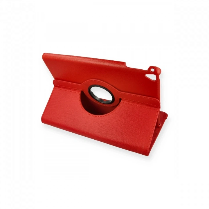 BFS  iPad Air 4 10.9 Kılıf 360 Tablet Deri Kılıf - Kırmızı