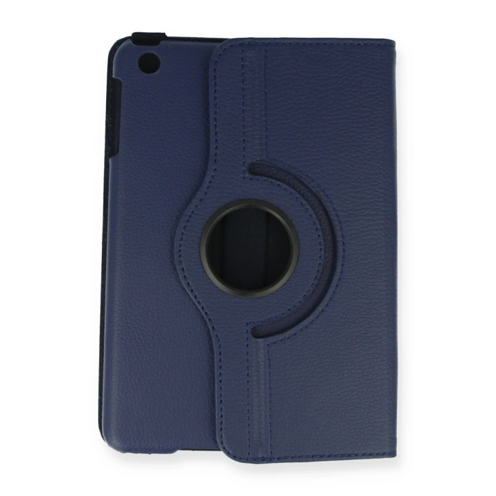 BFS  iPad Mini 1 Kılıf 360 Tablet Deri Kılıf - Lacivert