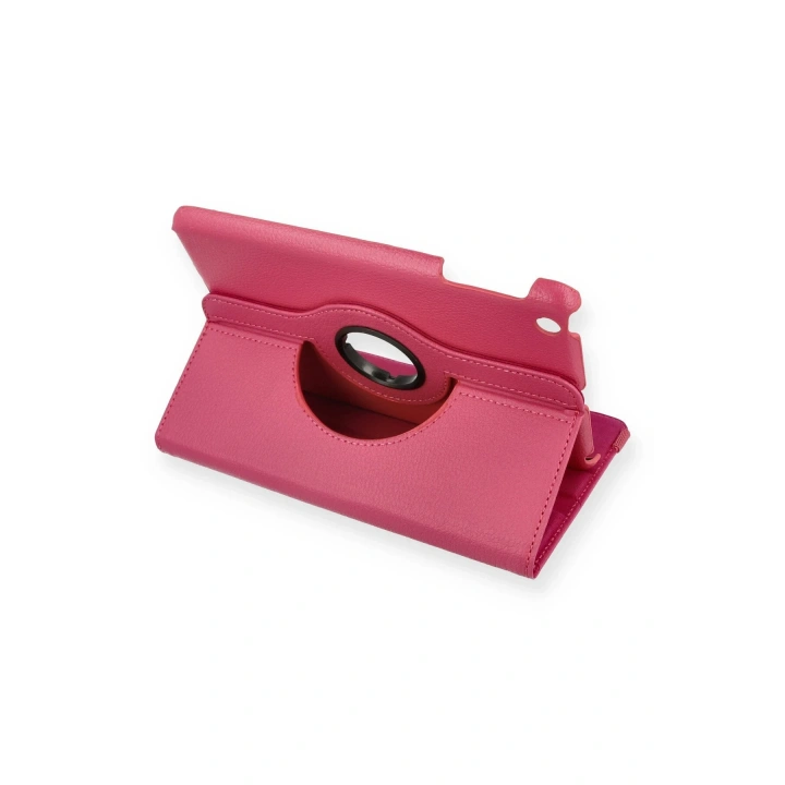 BFS  iPad Mini 1 Kılıf 360 Tablet Deri Kılıf - Pembe